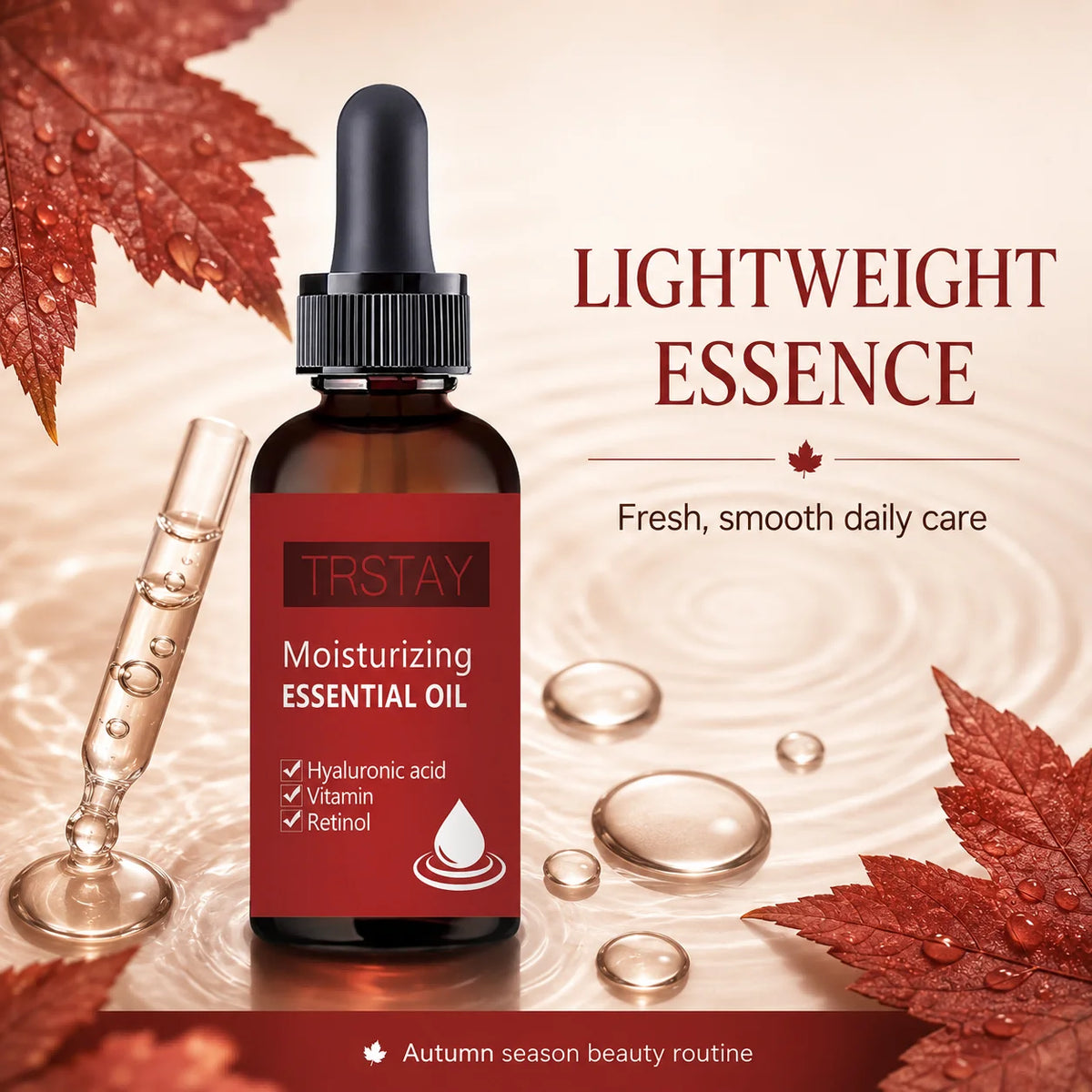 TRSTAY Lightweight Moisturizing Face & Body Oil – Non-Sticky Moisturizing Face Oil Qst