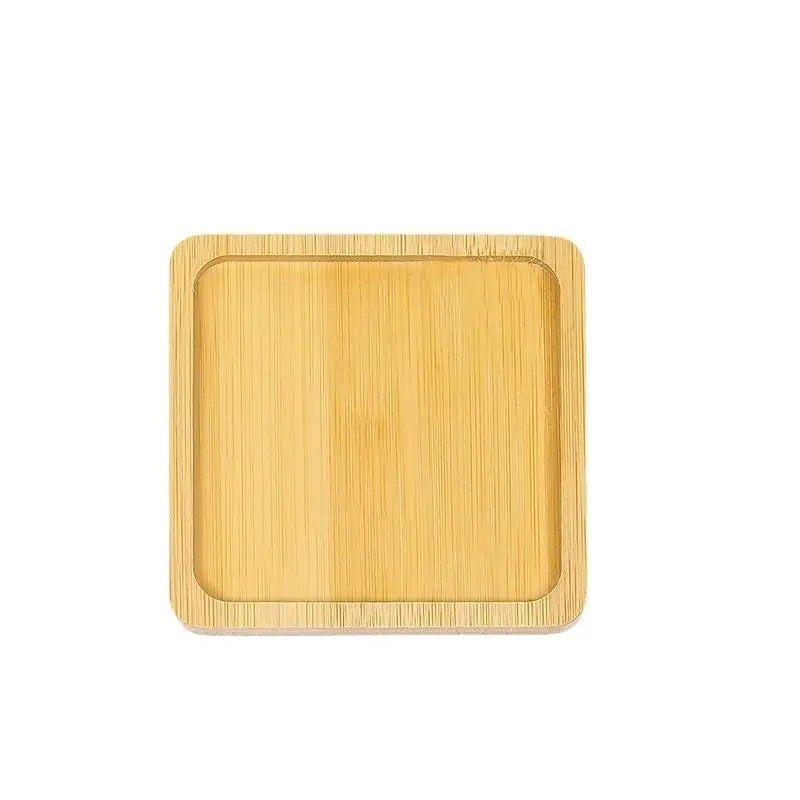 Heat Resistant Wood Coaster – Beech Walnut Mug & Coffee Pad Wood Coaster Qst