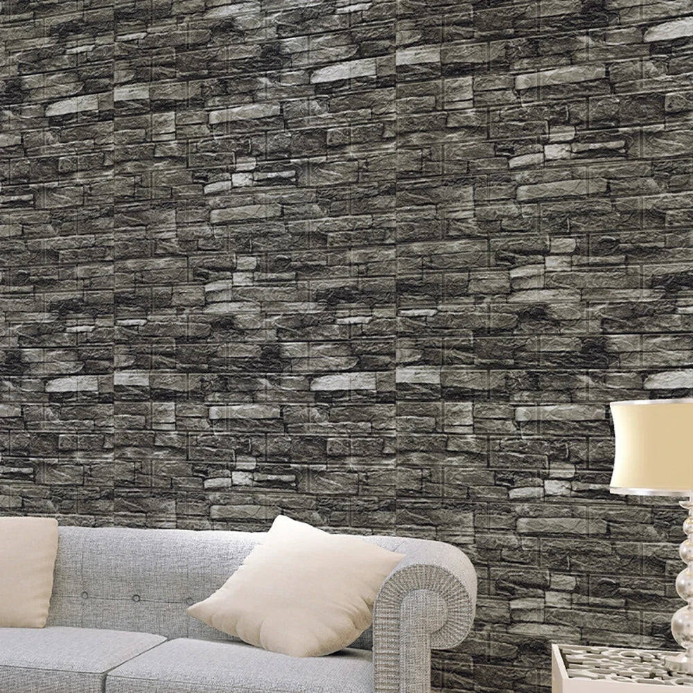 3D Self-Adhesive Waterproof Vinyl Wall Stickers – 18 Colors 3D Wall Stickers Qme