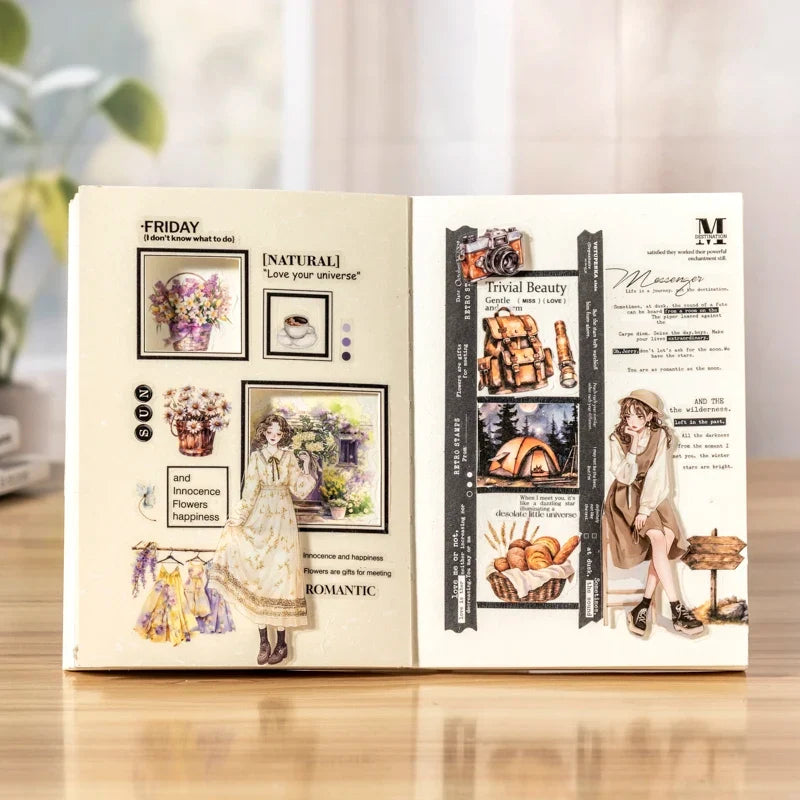 20-Sheet Career Sticker Book – Journaling, Scrapbooking & DIY Craft Sticker Book Qme