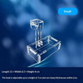 Acrylic Fixed-Point Fish Feeder – Anti-Drift Aquarium Hanging Aquarium Fish Feeder Qme A5