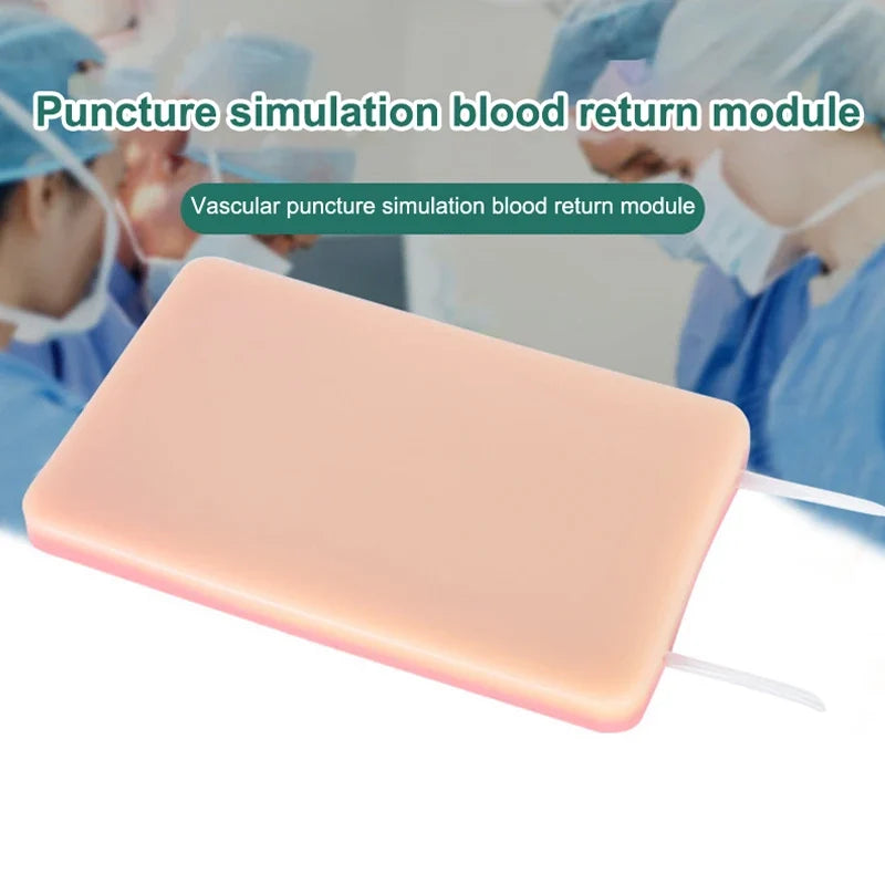 U-Shaped IV Training Module – Simulated Blood Return Practice Pad Medical Training Pad Qme