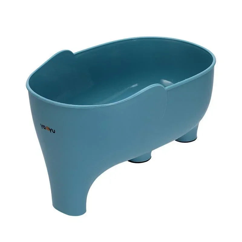 Elephant Sink Strainer Drain Basket – Fruit & Veggie Washer Sink Strainer Basket Qme C