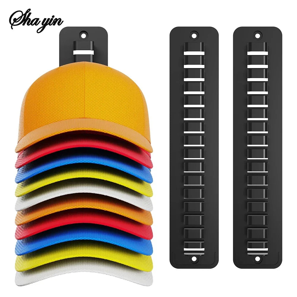 Baseball Cap Wall Hanging Storage Rack – 5-Layer Hat Organizer Hat Storage Rack Qme