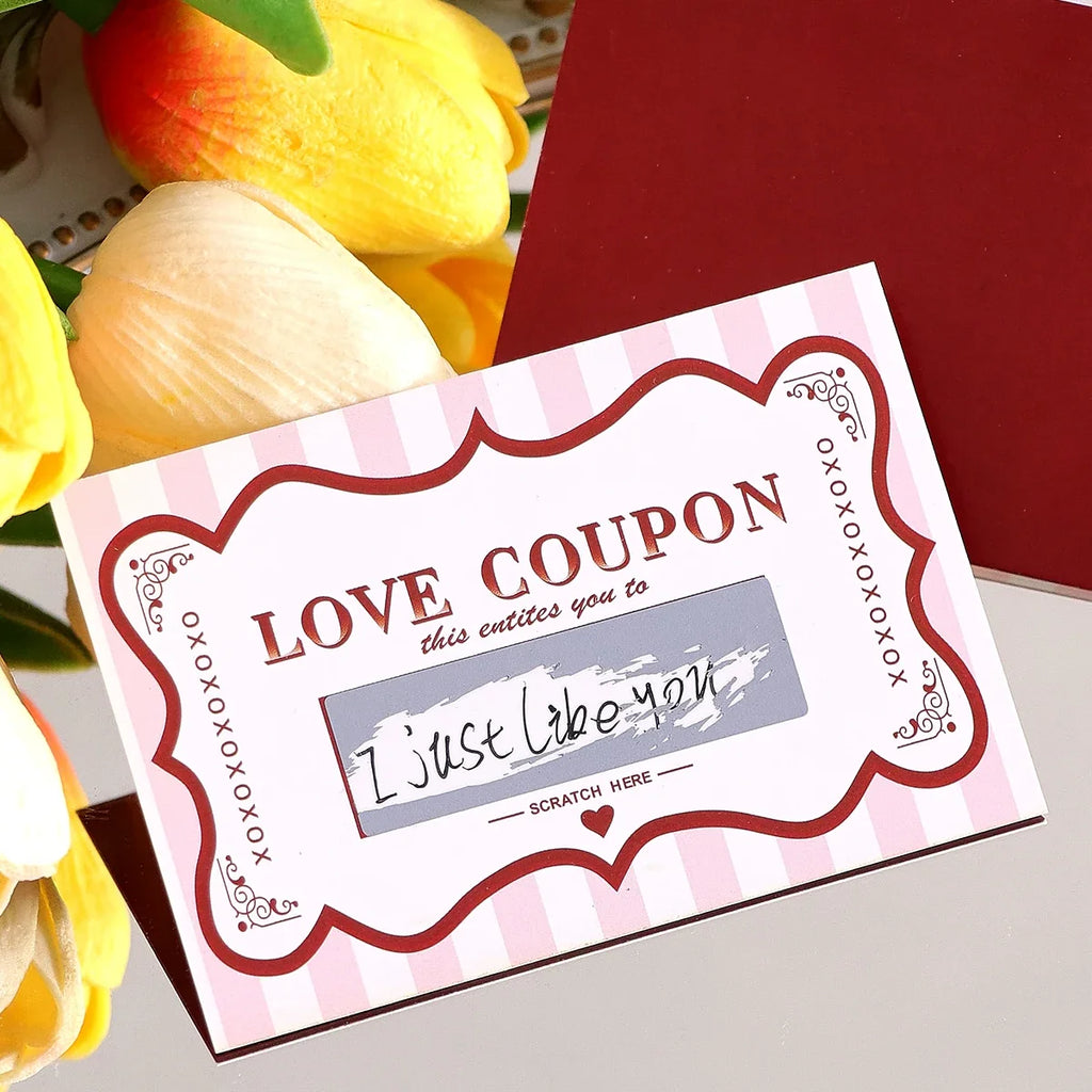 Scratch Off Love Coupons – DIY Romantic Date Night Cards DIY Scratch Off Cards Qme