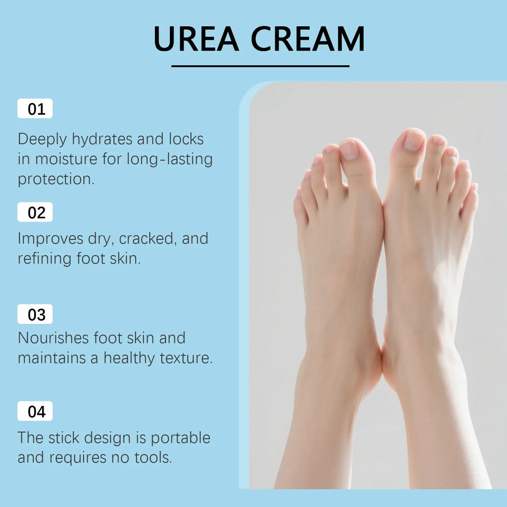 Eelhoe Urea Foot Care Stick – Moisturizing Dry Foot Skin Foot Cream Stick Qst