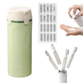 4-in-1 Leakproof Portable Travel Dispenser Bottles Set Travel Dispenser Bottles Qme 30ML GREEN