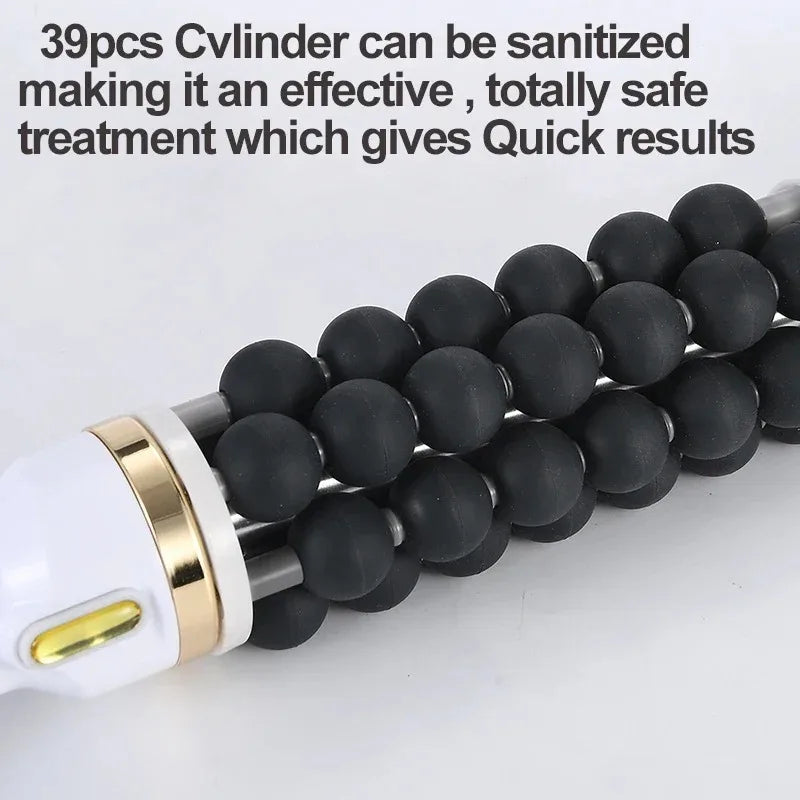 40W High-Frequency Rolling Bead Massager | Body Contouring Body Roller Massager Qst