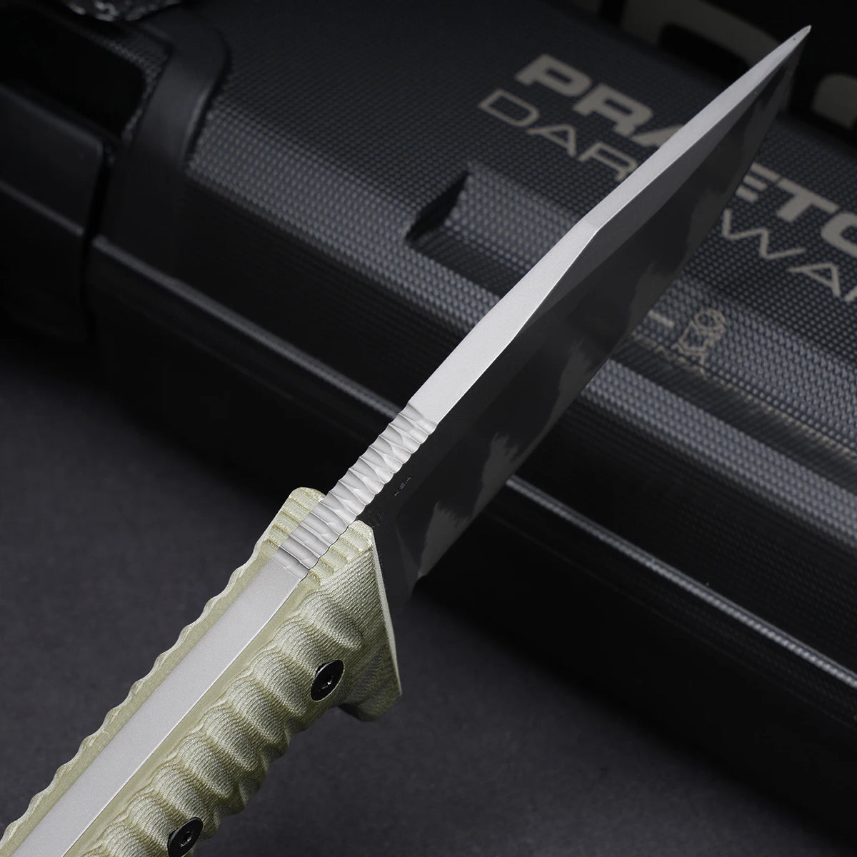 Outdoor Fixed Blade Camping Knife – Steel Multi-Use Portable Outdoor Fixed Blade Knife Qst