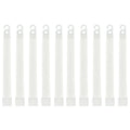 Waterproof Glow Sticks 10-Pack — Camping, Hiking & Emergency Outdoor Glow Sticks Qme White