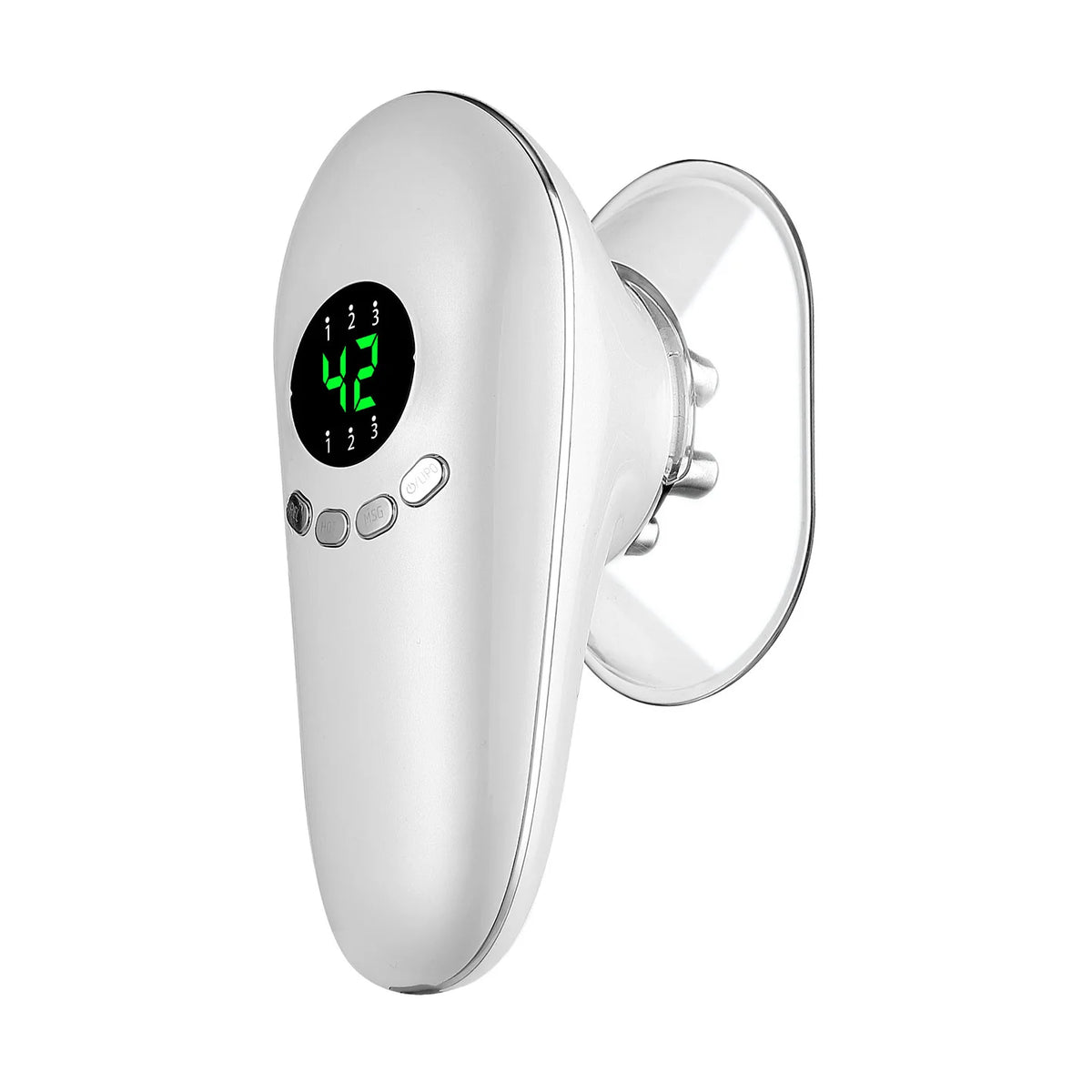 Vilnason Body Sculpting Massager – EMS, Suction & Red Light Body Sculpting Massager Qst White USB Type-C