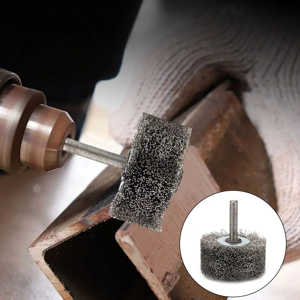 Wire Wheel Brush for Mold Polishing & Rotating Tools | Qme Wire Wheel Brush Qme