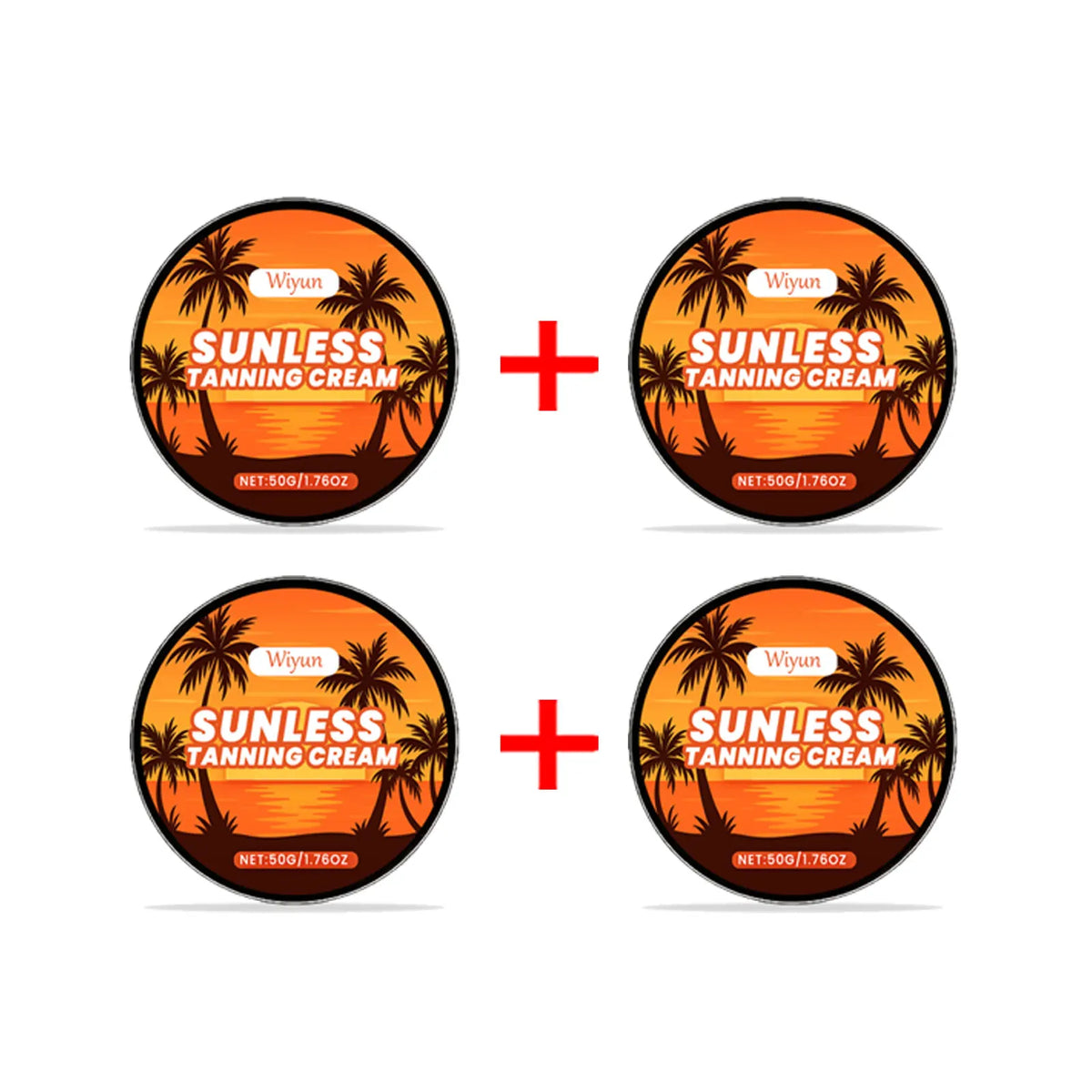 WIYUN Sunless Self Tanner Bronzing Body Lotion 50g Self Tanner Lotion Qst 200g