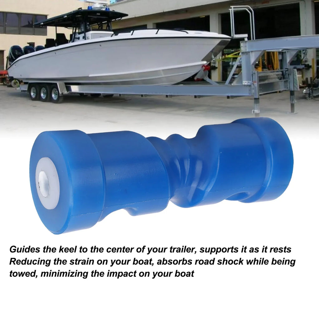8-Inch Self-Centering Keel Boat Trailer Roller Bow Stop Boat Trailer Roller Qme