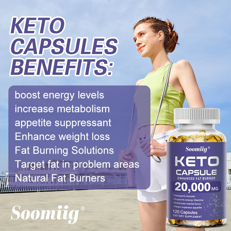 Keto BHB & Apple Cider Vinegar Capsules – NON-GMO Supplement Dietary Supplement Qst