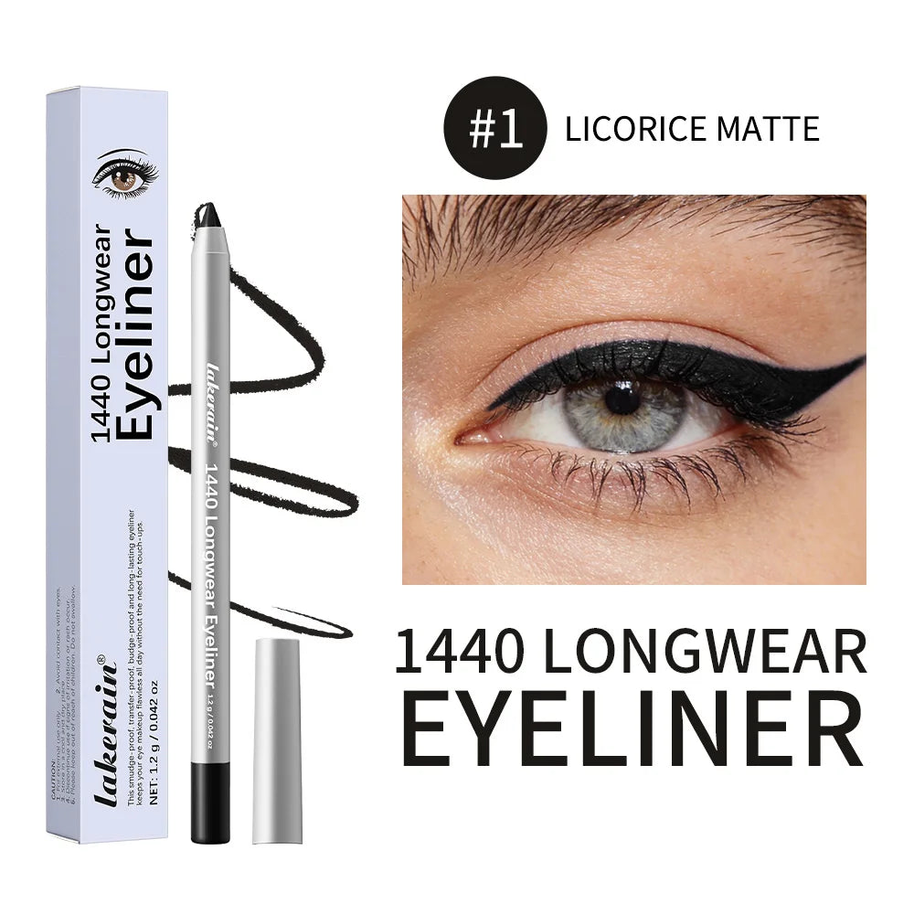 Lakerain Waterproof Eyeliner Pen – Quick-Dry & Long-Lasting Eyeliner Pen Qst 01
