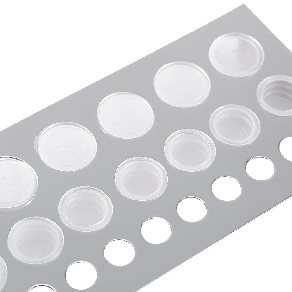 Plastic Tattoo Ink Cup Pots – Pigment Caps for Microblading Tattoo Ink Cups Qme