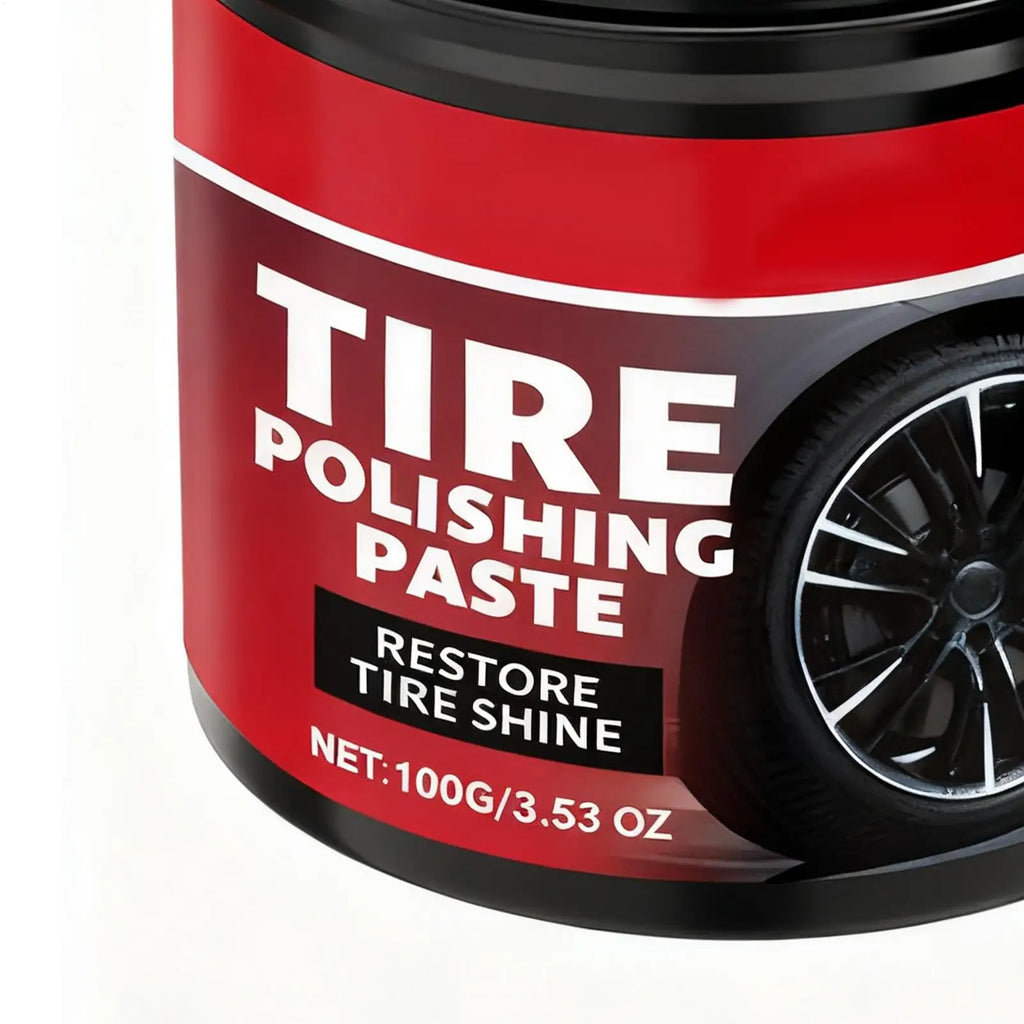 Tire Shine Paste – Tyre Dressing & Polish for Cars & Trucks Tire Shine Paste Qme