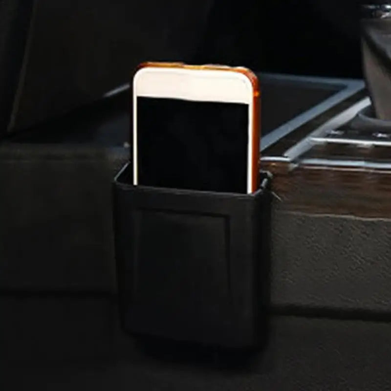 Adhesive Car Dash Organizer – ABS Storage Box for Keys & Phone Car Dash Organizer Qst