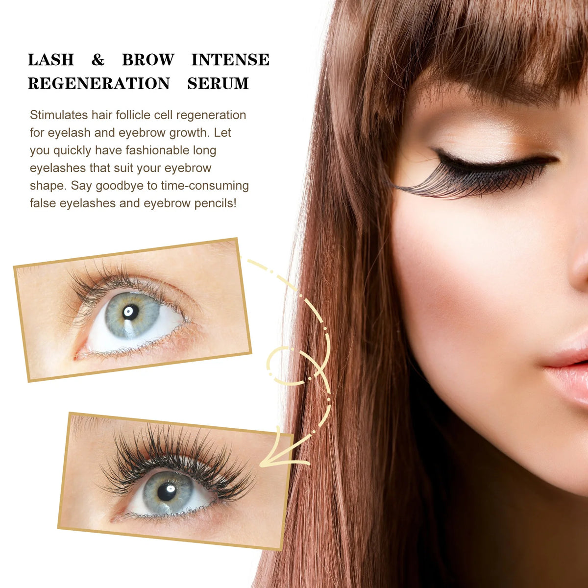 EELHOE Eyelash Growth Serum – Longer Thicker Lashes 20ml Eyelash Growth Serum Qst