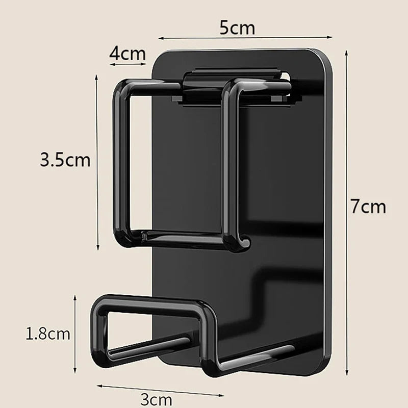 Space Saving Stainless Steel Bathroom Utility Hook Organizer Wall Storage Hook Qme