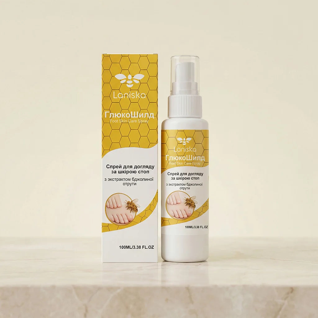 Laniska Bee Venom Foot Spray – Deodorant & Nail Care 100ml Foot Deodorant Spray Qst