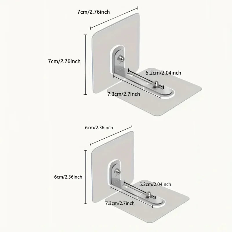 Self-Adhesive Furniture Anchors Anti-Tip Safety Straps | No Drill Furniture Safety Strap Qme