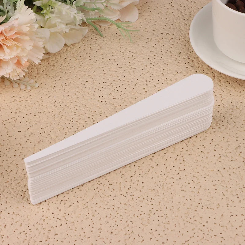 Perfume Testing Strips 100pc | Pointed-End Paper Testers Fragrance Testing Strips Qme