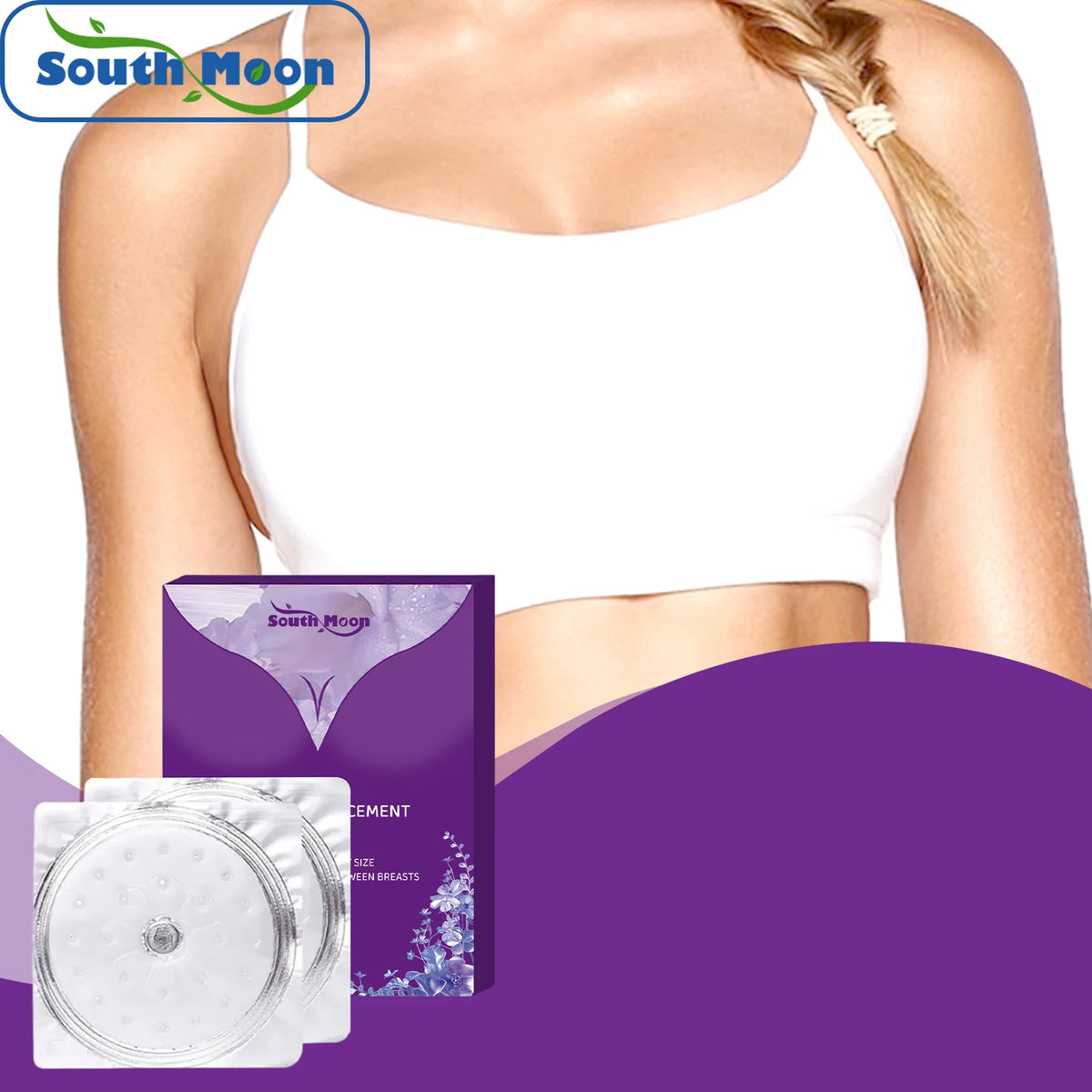 South Moon Breast Care Patch – Firming & Moisturizing Bust Mask Body Skincare Patch Qst Default Title