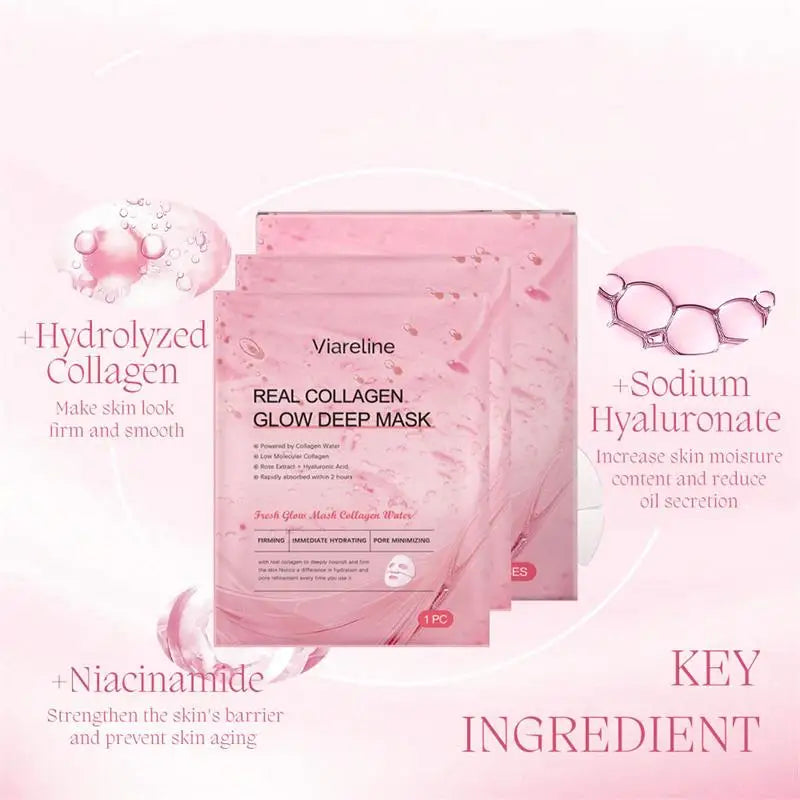 Overnight Collagen Deep Hydrating Face Mask – Firming & Elasticity Overnight Face Mask Qme
