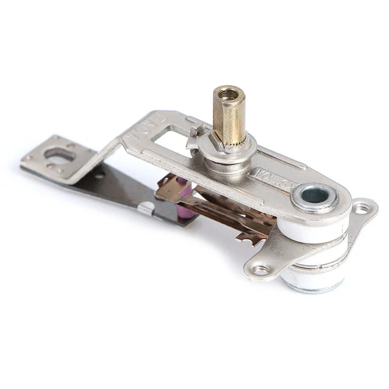 Electric Iron Thermostat Thermal Control AC 250V 10A Silver Appliance Thermostat Qme
