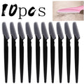 30-Pack Eyebrow Razors with Case – Stainless Steel Blades Eyebrow Razor Set Qme 10pcs Black Opp bag