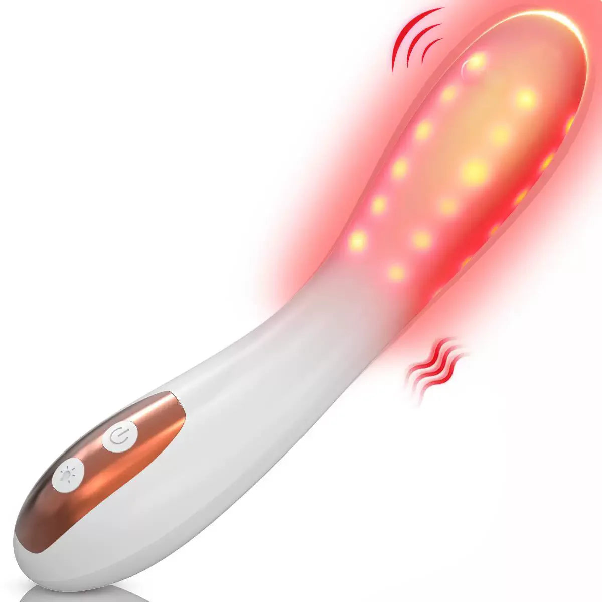 Red Light Therapy Intimate Wellness Wand – Heat & LED Wellness Therapy Wand Qst 1PC