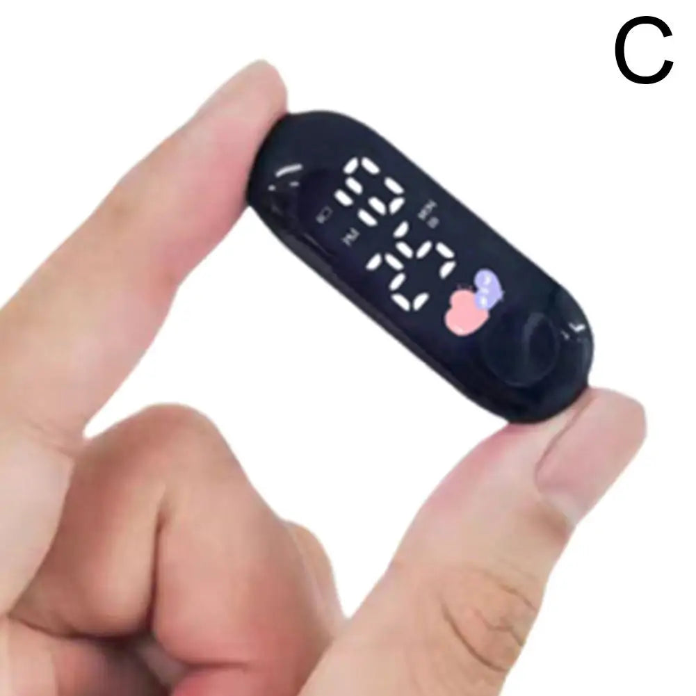 Waterproof Onboard Digital LED Clock for Motorcycle & Scooter Onboard Vehicle Clock Qme Heart light