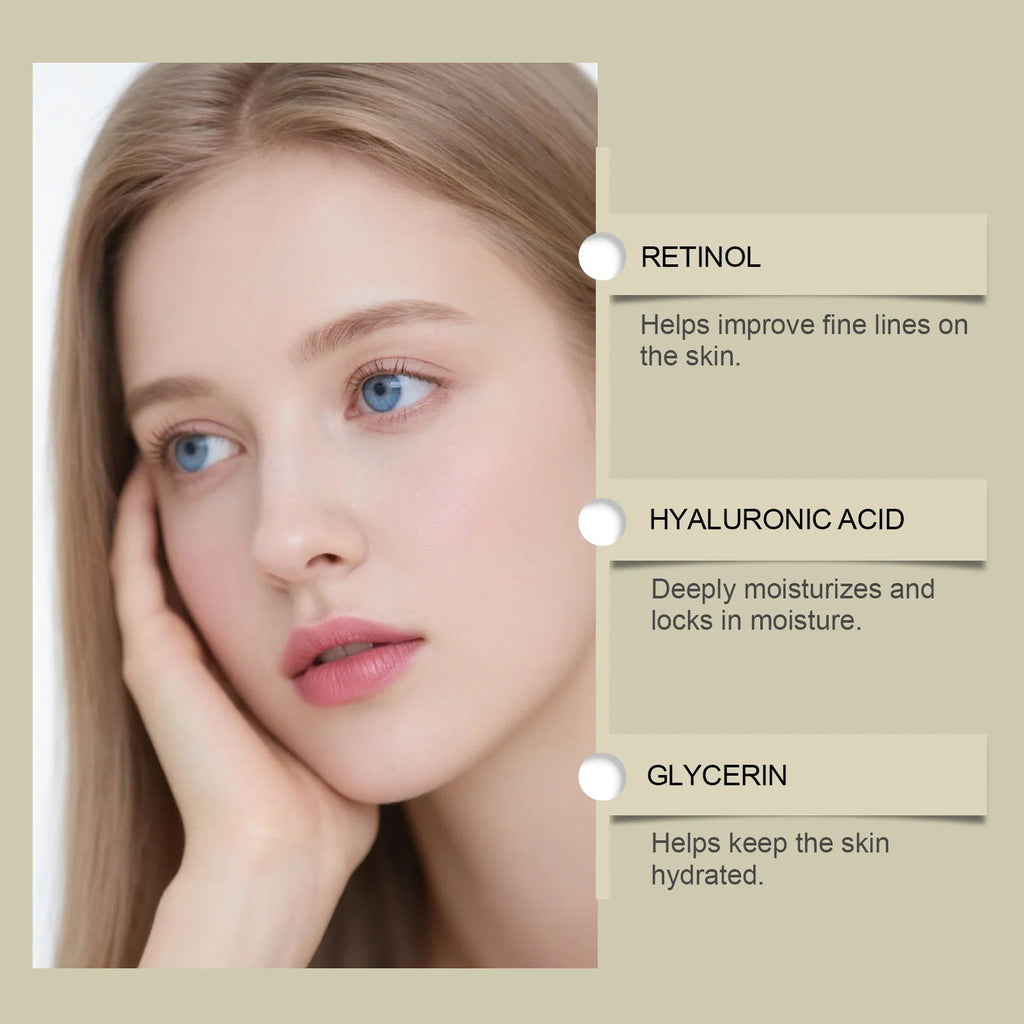 Hoygi Retinol Face Serum – Daily Moisturizing Essence Retinol Face Serum Qst