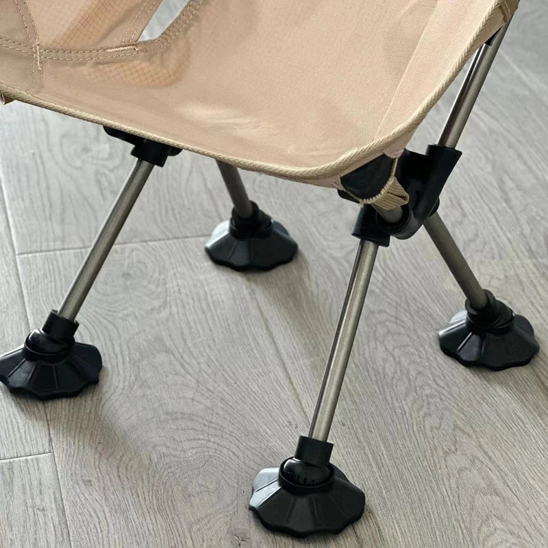 Non-Slip Camping Stool Leg Caps – Plastic Chair Foot Covers Chair Leg Caps Qme