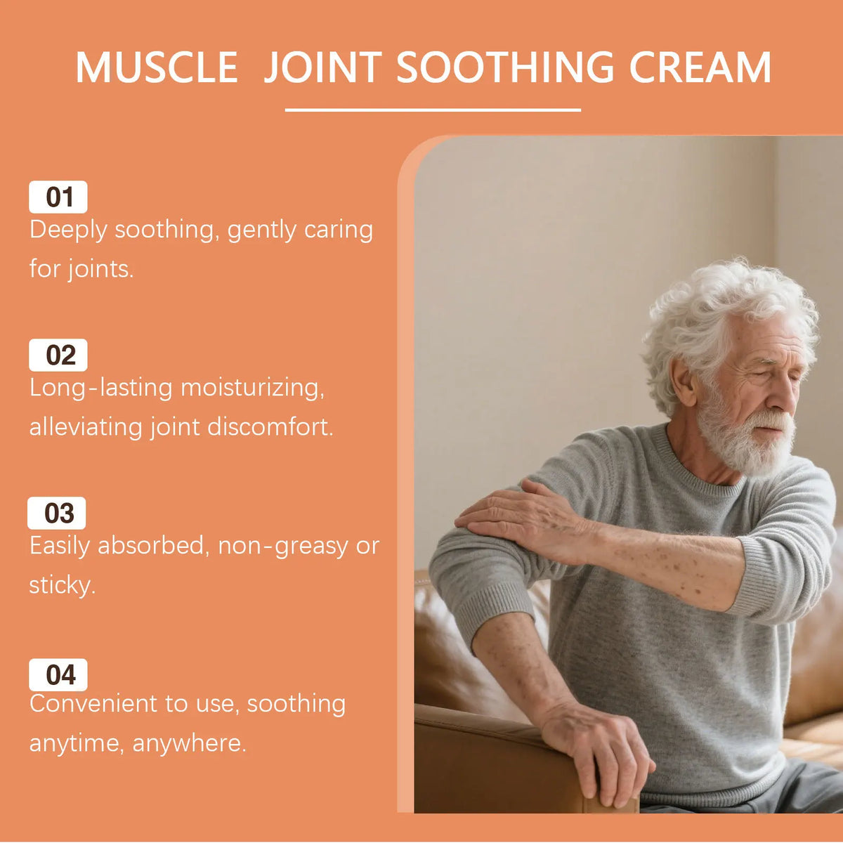 Therawolf Joint Comfort Balm – Knee & Shoulder Support Joint Comfort Balm Qst