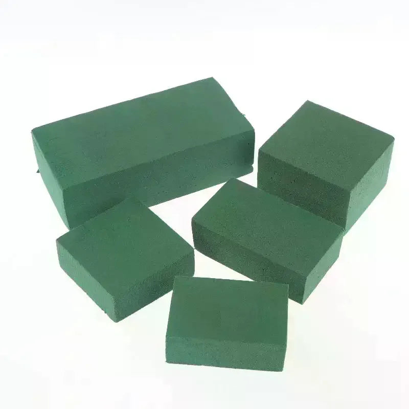 Wet Floral Foam Blocks for Fresh & Artificial Flowers – 4 Pack Floral Foam Blocks Qme