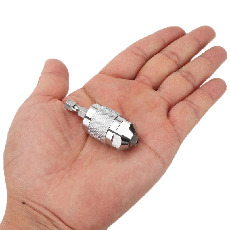 Quick Change Hex Screwdriver Chuck Adapter for Electric Drills Drill Bit Adapter Qme