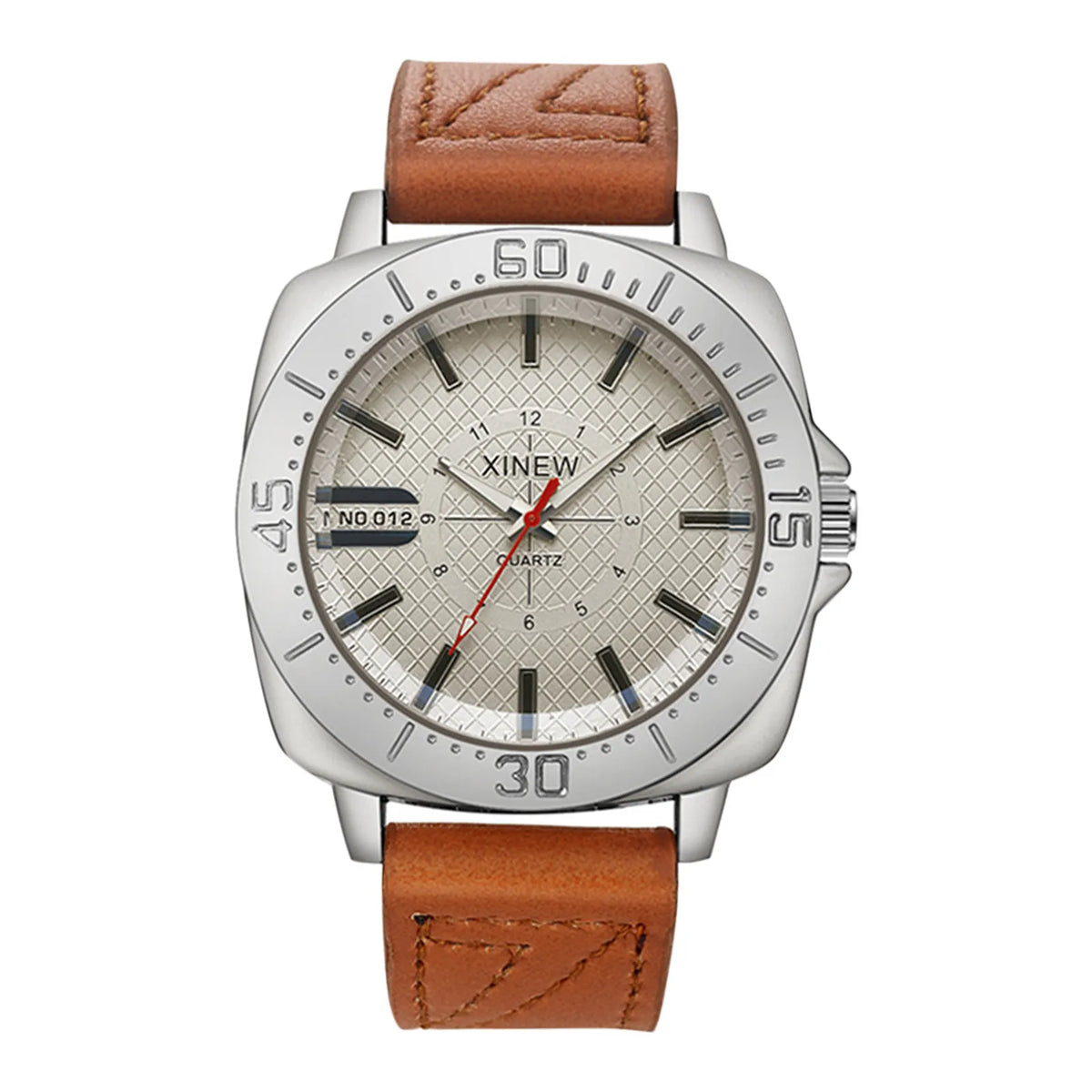 Men's Minimalist Business Leather Strap Quartz Watch Men's Quartz Watch Qme