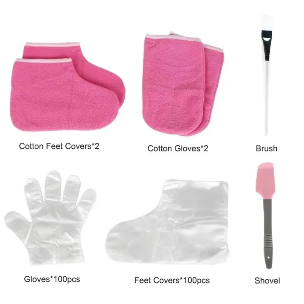 Paraffin Wax Hand & Foot SPA Set – Gloves & Booties Combo Paraffin Wax SPA Set Qst Set-A