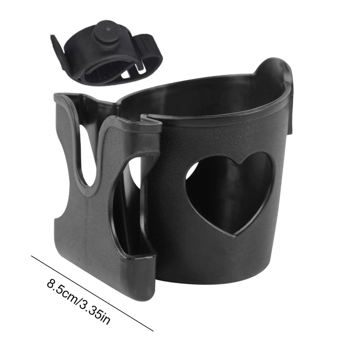Universal Stroller Cup Holder & Phone Stand – Pram & Bike Stroller Cup Holder Qme