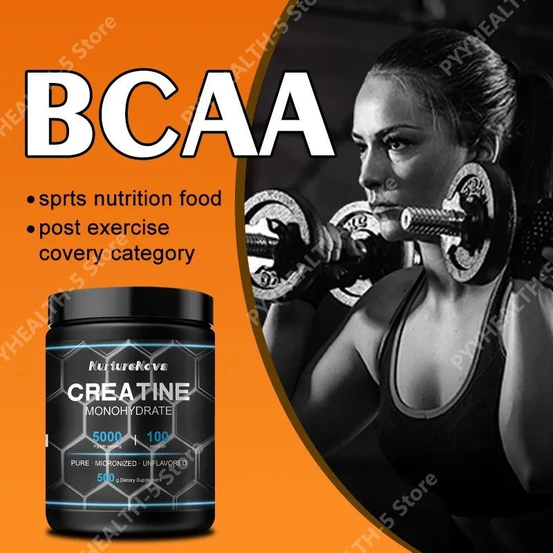Creatine Monohydrate Powder 5000mg – 100 Servings Micronized Creatine Supplement Qst