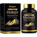 Googeer Shilajit Capsules + Vitamin C – 60 Caps Daily Wellness Supplement Qst 60 Count(Pack of 1)