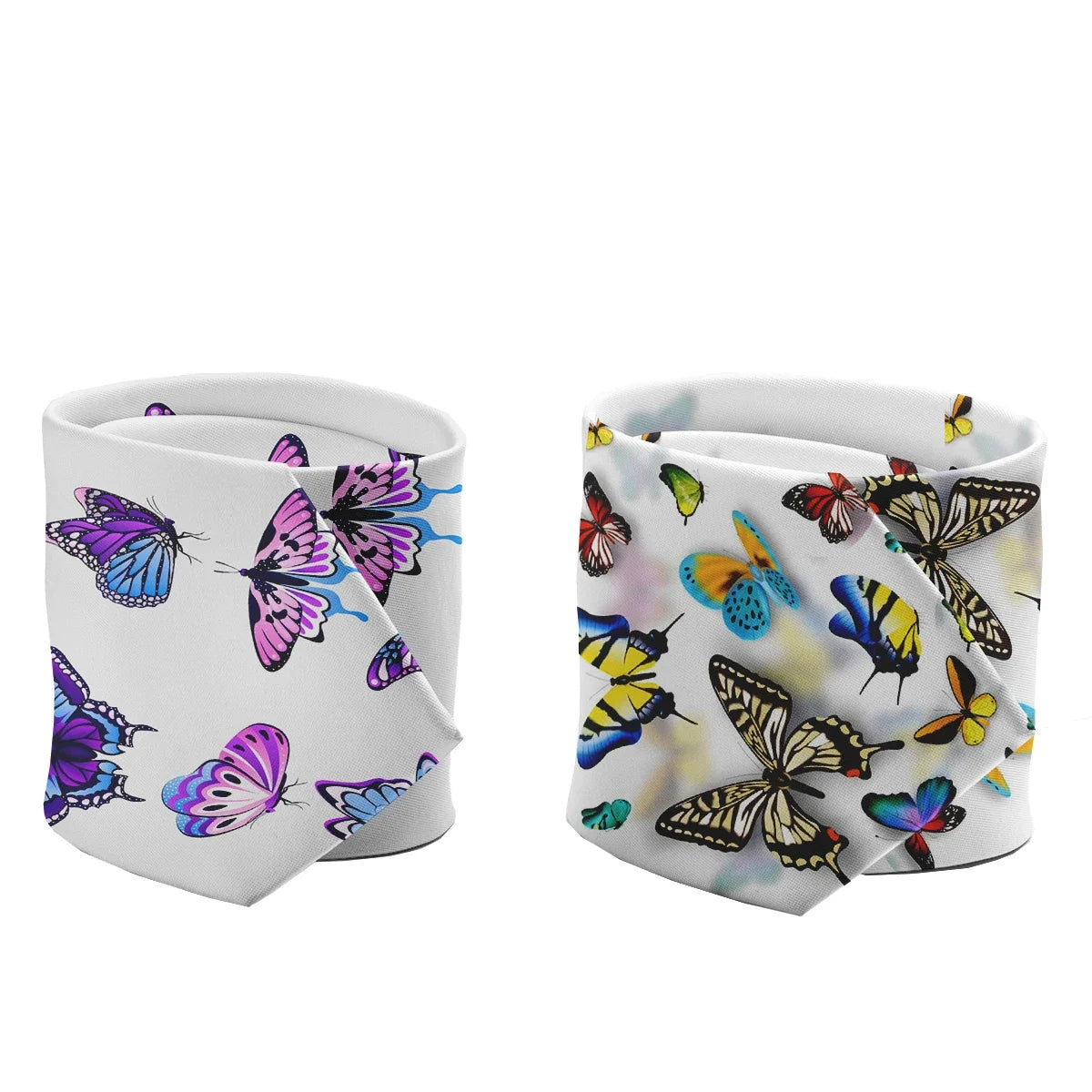 Men's 3D Butterfly Print Necktie | Casual & Formal Fashion Tie Novelty Necktie Qme