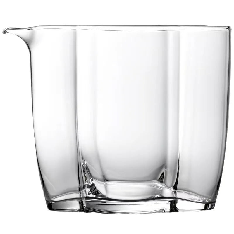 Cloud Glass Borosilicate Fair Cup Tea Dispenser 301–400ml Glass Tea Dispenser Qme