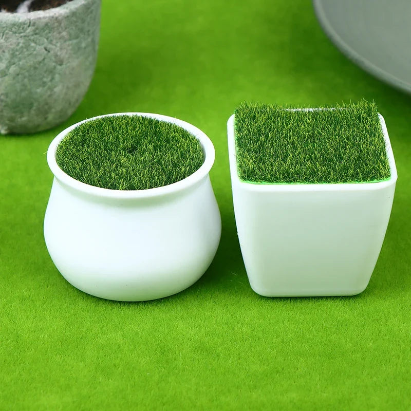 Artificial Flower Pot Bonsai Ornament – Balcony Home Decor Artificial Bonsai Ornament Qme