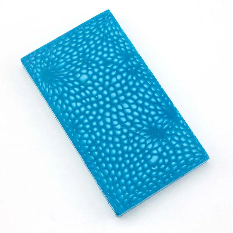 Squama Resin Slab DIY Knife Handle Making Blank 90x50x8mm Resin Craft Blank Qst Blue 90x50x8mm