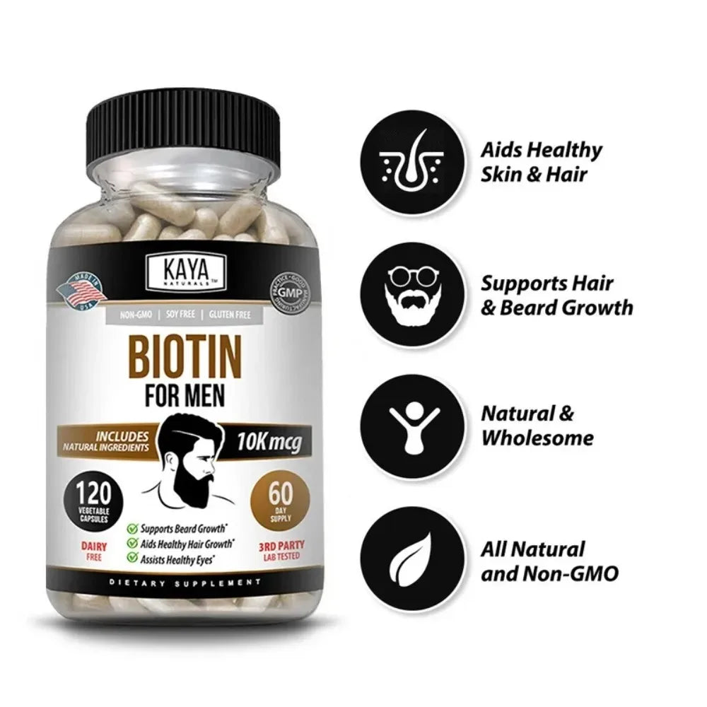 ZENVITALIZE Biotin 1000mg – Hair, Skin & Nails Supplement Biotin Supplement Qst