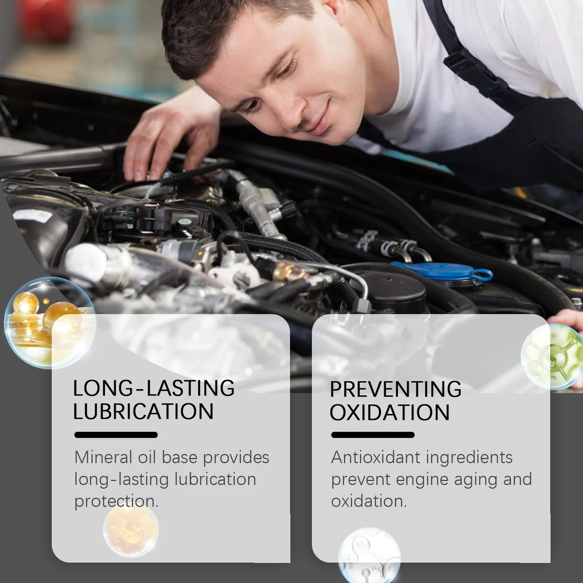 Rayhong Engine Anti-Wear Protectant 100ml – Rust Prevention Engine Oil Additive Qst